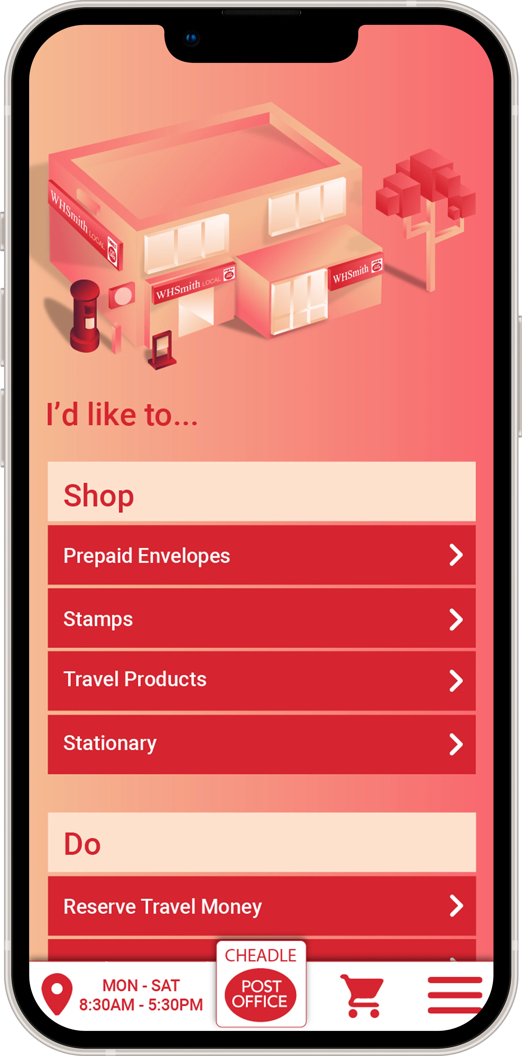 Website design and branding in Yorkshire - Cheadle Post Office Shopify theme design