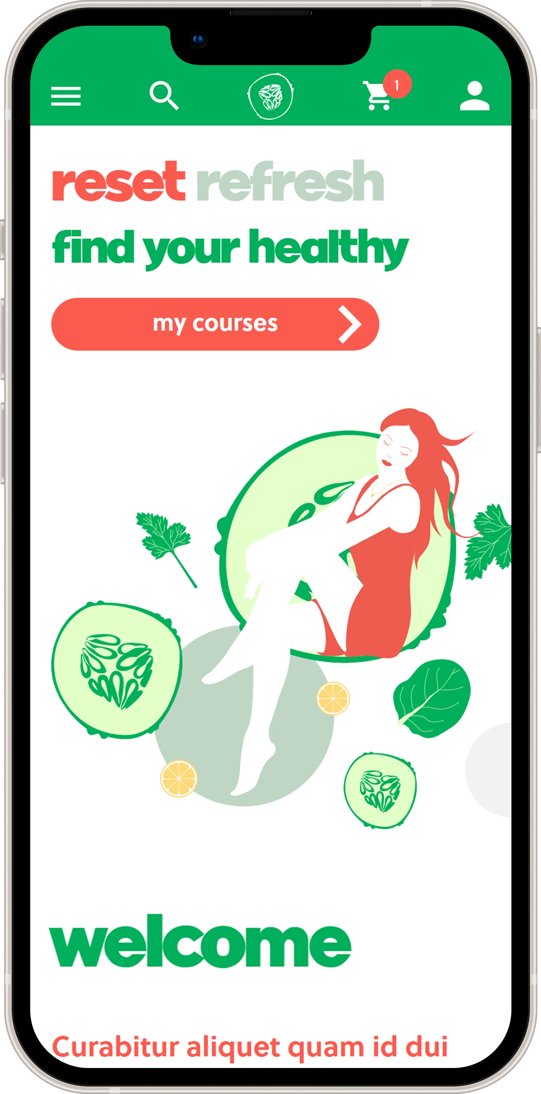 Website design and branding in Yorkshire - Cucumber Cool Wordpress theme design, logo and branding
