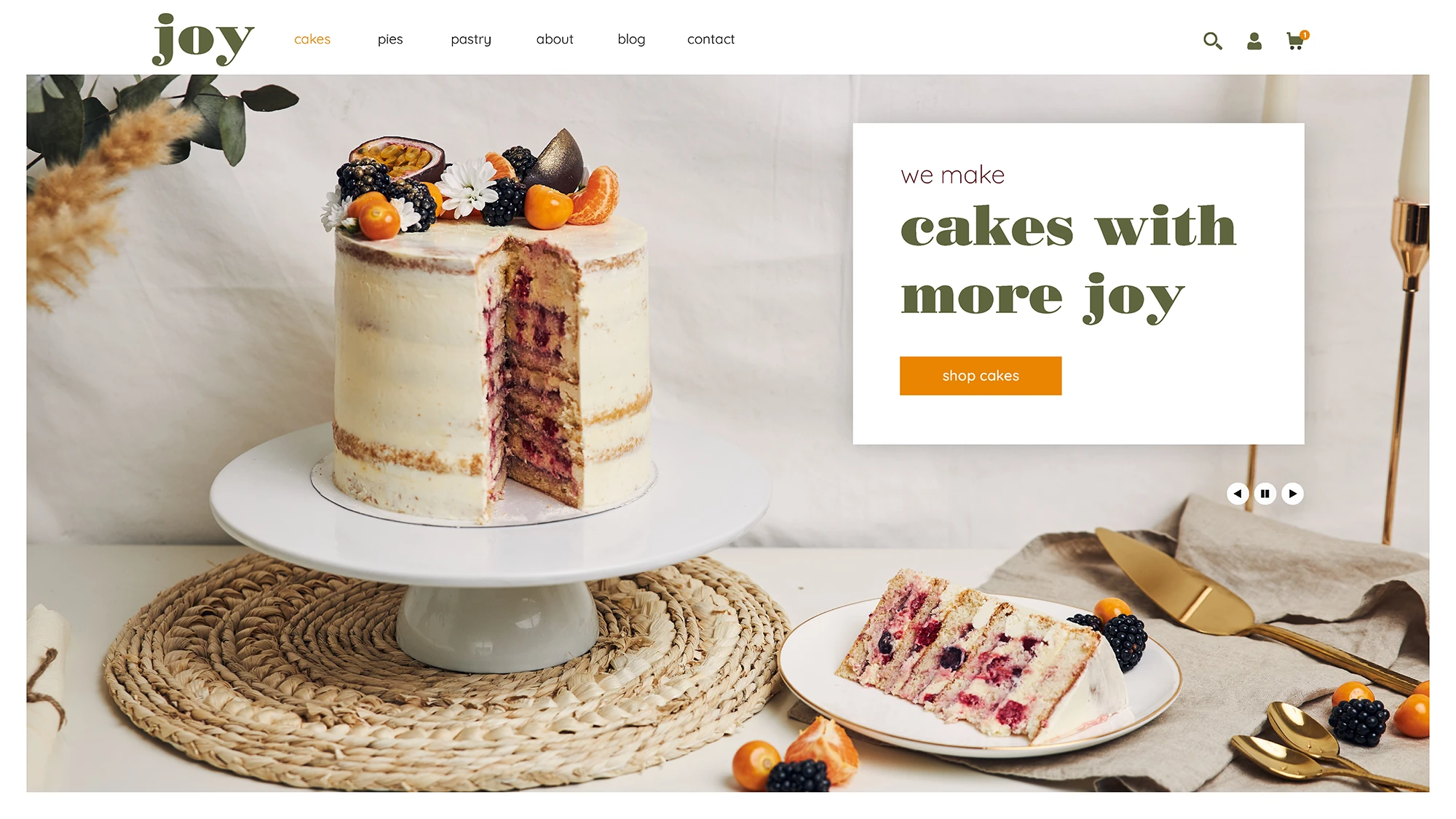 Website design and branding in Yorkshire - Joy Shopify theme design