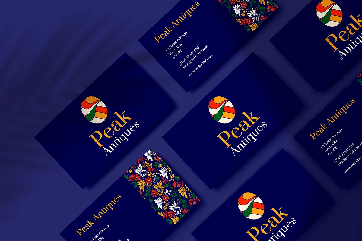 Website design and branding in Yorkshire - Peak Anqitues Shopify theme design