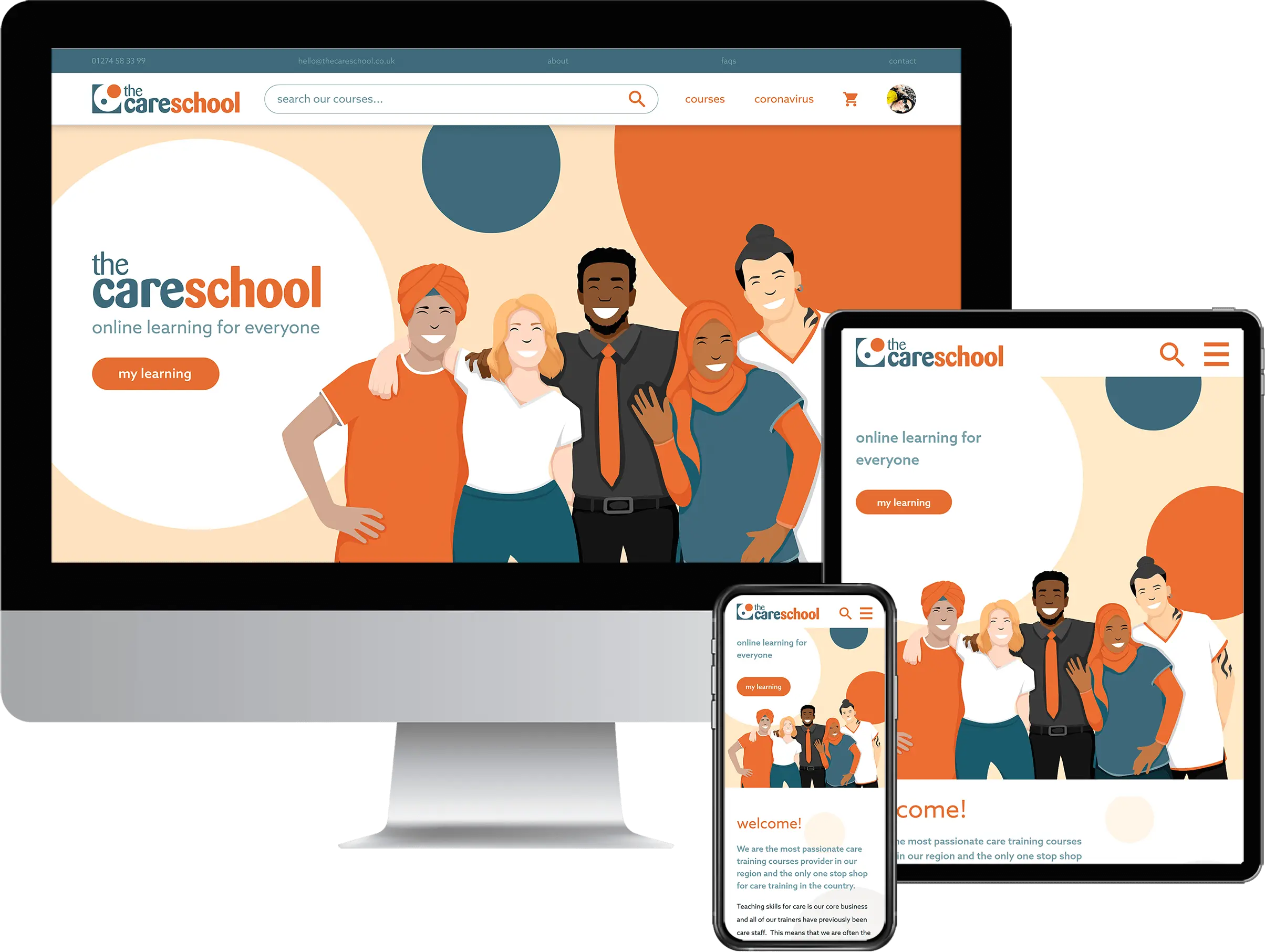 Wordpress online learning platform, tiered pricing, bespoke certificates
