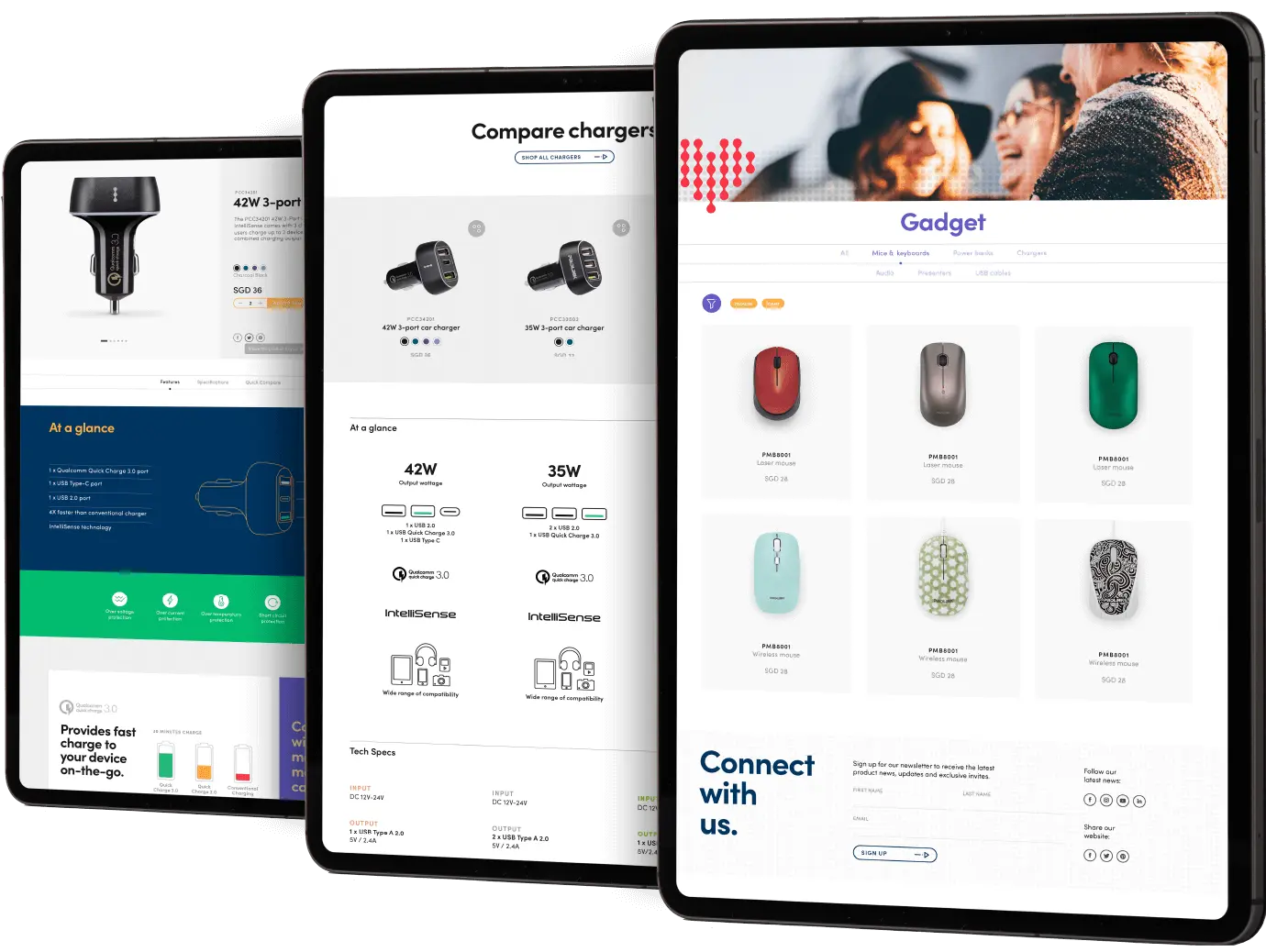 Bespoke Shopify theme, product compare app, loyalty app
