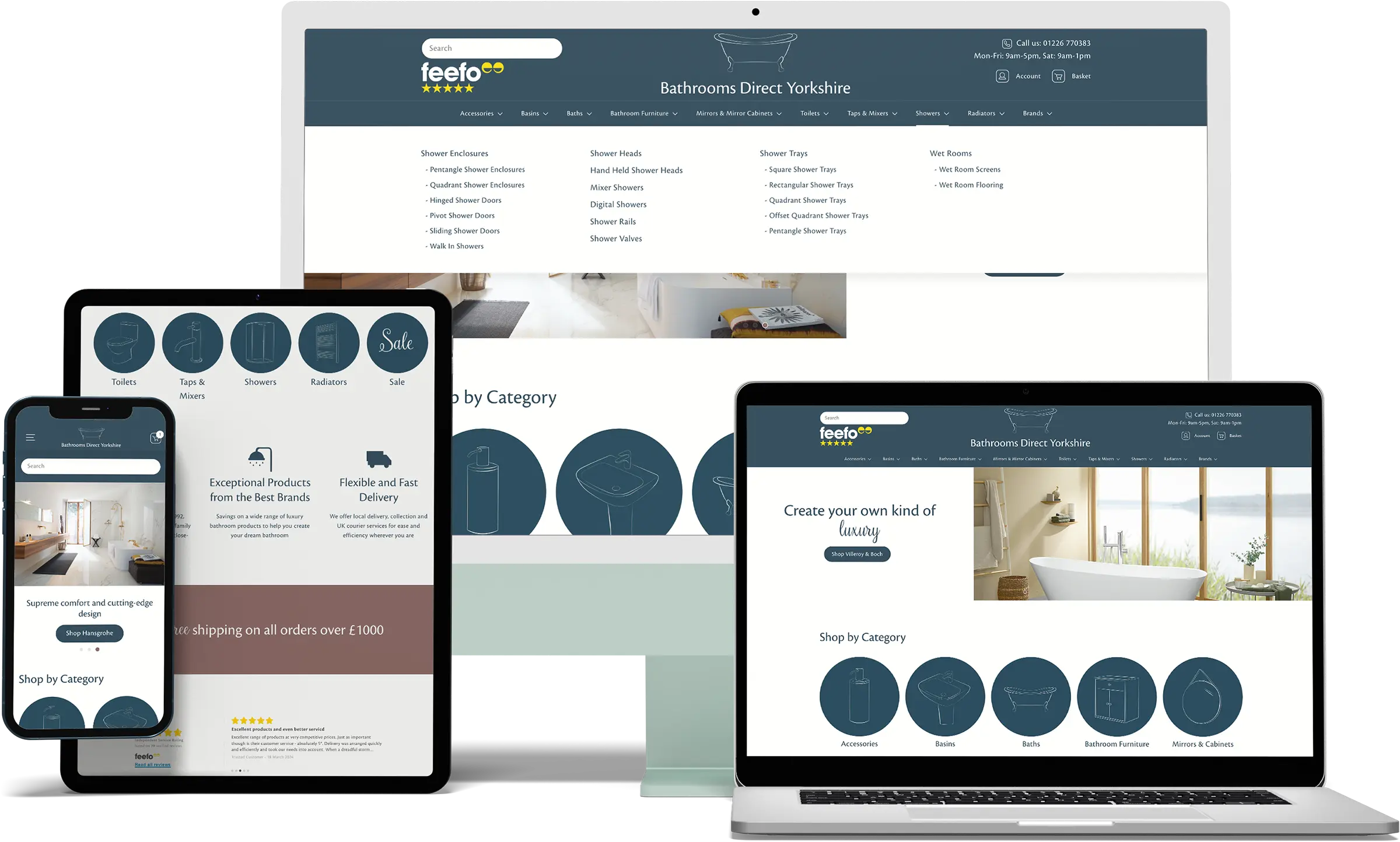 Shopify ecommerce websites in the heart of Yorkshire - Shopify,Design & Branding,Shipping & Checkout Systems